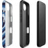 Blue Heart Pattern iPhone 16e Impact Case
