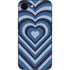 Blue Heart Pattern iPhone 16e Skin