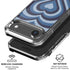 Blue Heart Pattern iPhone 17 Air Clear Case