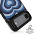 Blue Heart Pattern iPhone 17 Air Kickstand Case