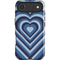 Blue Heart Pattern iPhone 17 Air Magsafe Impact Case