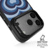 Blue Heart Pattern iPhone 17 Pro Kickstand Case