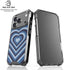 Blue Heart Pattern iPhone 17 Pro Max MagSafe Case