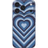 Blue Heart Pattern iPhone 17 Pro Skin