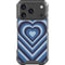 Blue Heart Pattern iPhone 18 Pro Clear Case