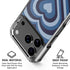 Blue Heart Pattern iPhone 18 Pro Clear Case