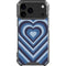 Blue Heart Pattern iPhone 18 Pro Max Clear Case