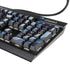 Blue Heart Pattern K95 RGB PLATINUM Mechanical Gaming Keyboard Skin
