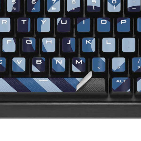 Blue Heart Pattern K95 RGB PLATINUM Mechanical Gaming Keyboard Skin