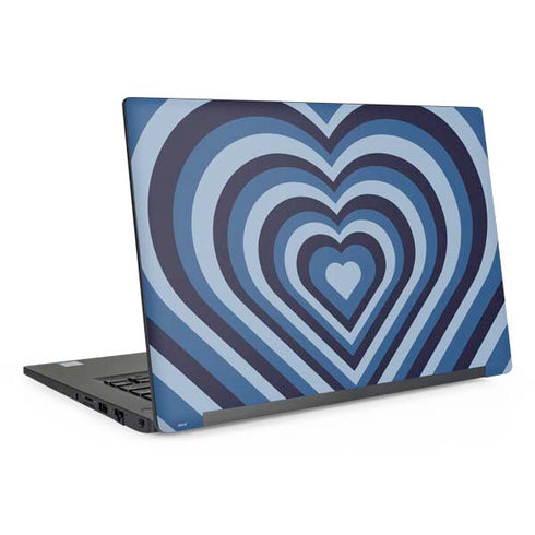 Blue Heart Pattern Dell Latitude Skin