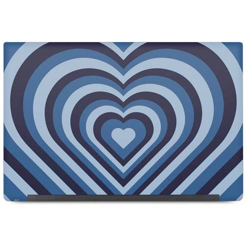 Blue Heart Pattern Dell Latitude Skin