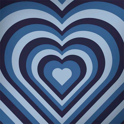 Blue Heart Pattern Dell Latitude Skin