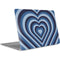 Blue Heart Pattern Apple MacBook Air Skin