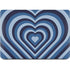 Blue Heart Pattern Apple MacBook Air Skin