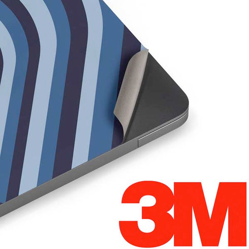 Blue Heart Pattern Apple MacBook Air Skin