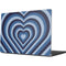 Blue Heart Pattern Apple MacBook Pro 14-inch Skin