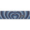 Blue Heart Pattern Magic Keyboard with Numeric Keypad Skin