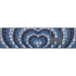 Blue Heart Pattern Magic Keyboard with Numeric Keypad Skin