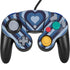Blue Heart Pattern Nintendo Skins
