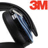 Blue Heart Pattern PlayStation 4 Gold Wireless Headset Skin