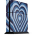 Blue Heart Pattern PlayStation PS4 Skins
