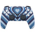 Blue Heart Pattern PlayStation PS5 Skins