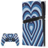Blue Heart Pattern PlayStation PS5 Skins
