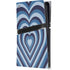 Blue Heart Pattern PS5 Pro Console Skin
