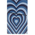 Blue Heart Pattern PS5 Slim Digital Edition Console Skin