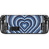 Blue Heart Pattern Steam Deck Handheld Gaming Computer OLED Skin