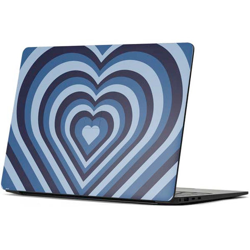 Blue Heart Pattern Surface Laptop 7 13.8in Skin
