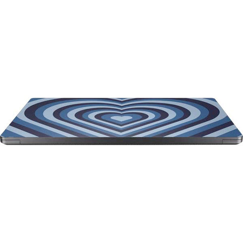 Blue Heart Pattern Surface Laptop 7 15in Skin