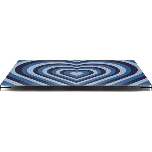 Blue Heart Pattern Dell XPS Skin