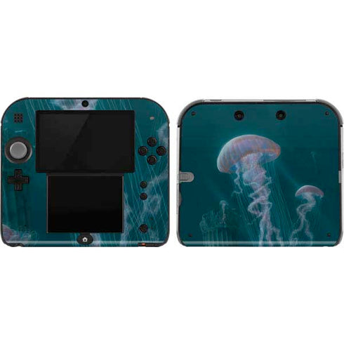 Blue Jellyfish by Vincent Hie Nintendo Skins