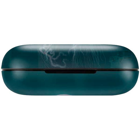 Blue Jellyfish by Vincent Hie Amazon Echo Buds Skin