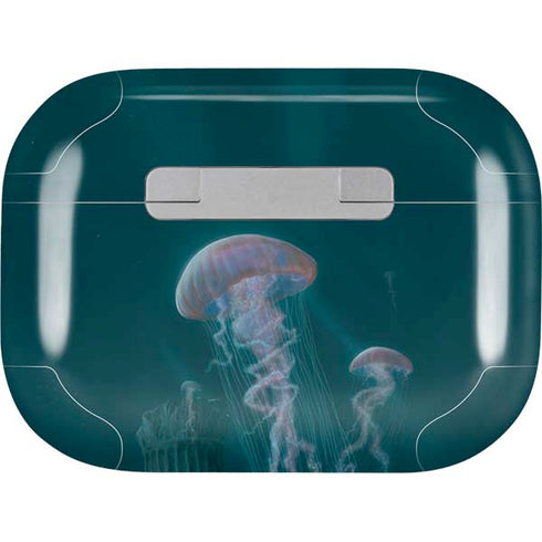 Blue Jellyfish by Vincent Hie Apple AirPods Pro Skin