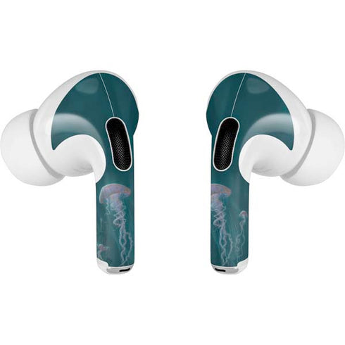 Blue Jellyfish by Vincent Hie Apple AirPods Pro Skin