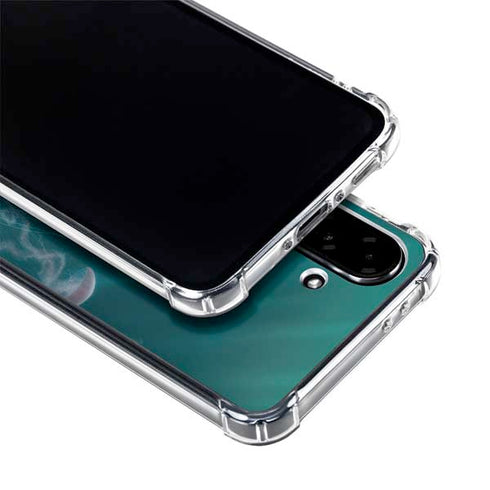 Blue Jellyfish by Vincent Hie Galaxy A36 5G Clear Case
