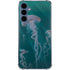 Blue Jellyfish by Vincent Hie Galaxy A55 5G Clear Case