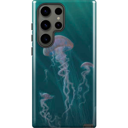 Blue Jellyfish by Vincent Hie Galaxy S23 Ultra Pro Case