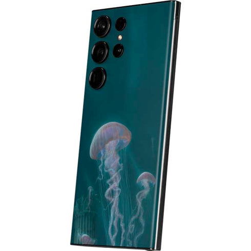 Blue Jellyfish by Vincent Hie Galaxy Skins
