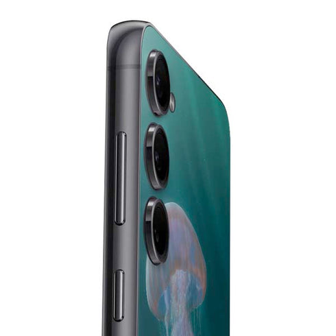 Blue Jellyfish by Vincent Hie Galaxy S25 Plus Skin