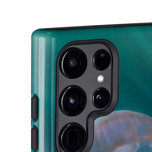 Blue Jellyfish by Vincent Hie Galaxy S25 Ultra Impact Case
