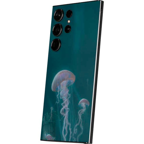 Blue Jellyfish by Vincent Hie Galaxy S24 Ultra Skin
