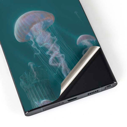 Blue Jellyfish by Vincent Hie Galaxy S24 Ultra Skin
