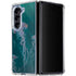 Blue Jellyfish by Vincent Hie Galaxy Z Fold5 5G Clear Case