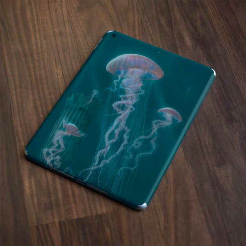 Blue Jellyfish by Vincent Hie Apple iPad Skin