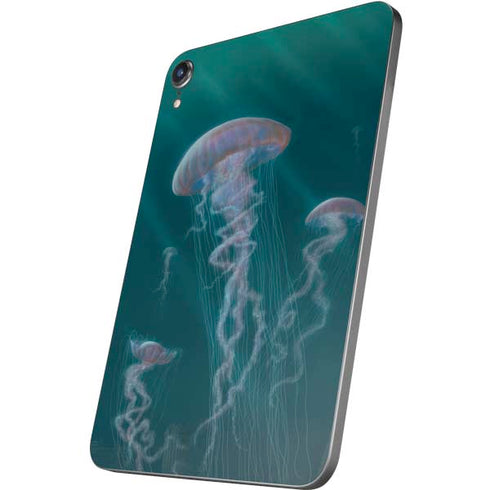 Blue Jellyfish by Vincent Hie Apple iPad Mini Skin