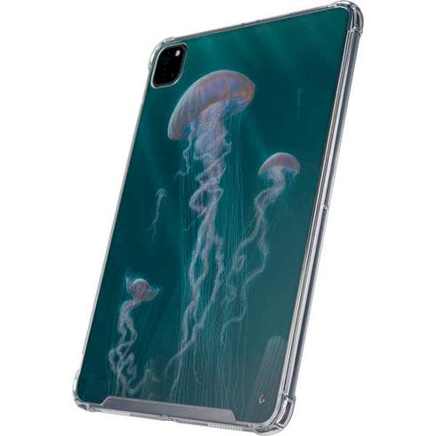 Blue Jellyfish by Vincent Hie iPad Cases