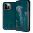 Blue Jellyfish by Vincent Hie iPhone 15 Pro Max Folio Case